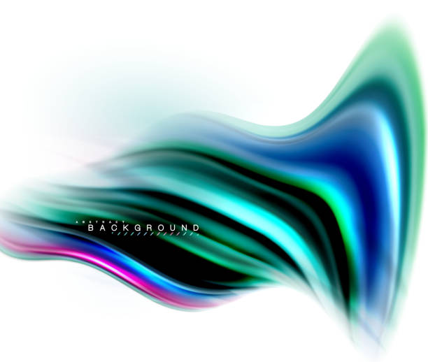 istock Fluid liquid mixing colors concept on light grey background, wave and swirl curve flow line, trendy abstract layout template for business presentation, app wallpaper banner, poster or wallpaper 997778088