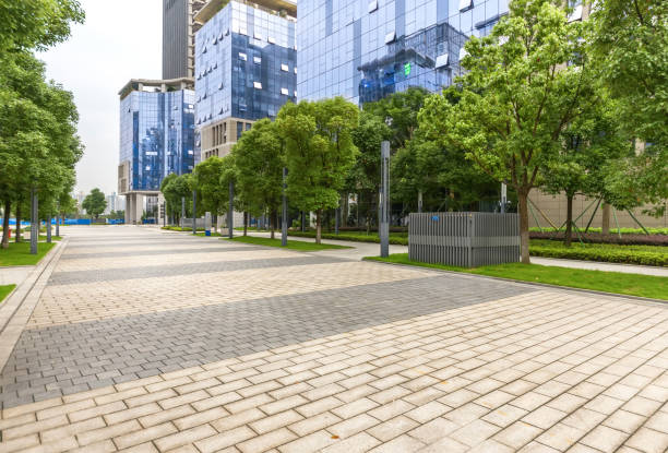 istock Empty floor and modern office building in Science and Technology Park ,chongqing,china 997778116