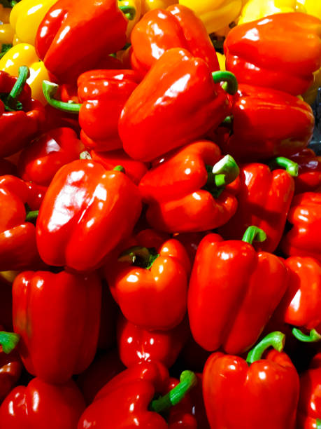 istock Fresh red and yellow bell pepper 997778276