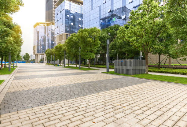istock Empty floor and modern office building in Science and Technology Park ,chongqing,china 997778750