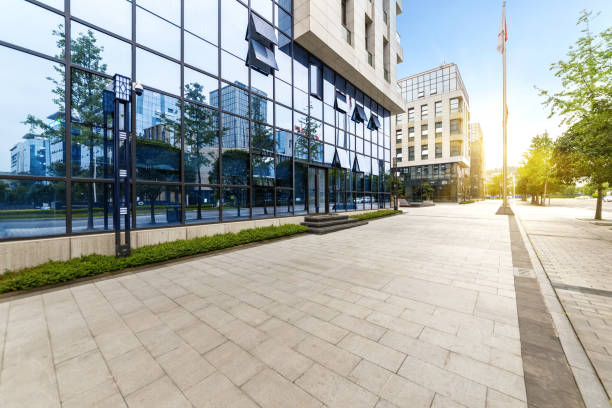 istock Empty floor and modern office building in Science and Technology Park ,chongqing,china 997779266