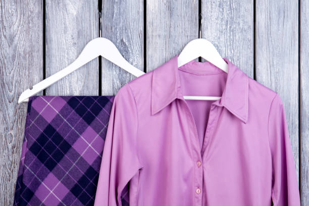 istock Close up purple women's look. 997779448