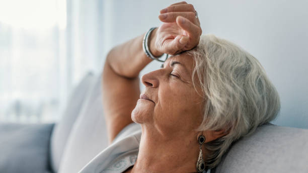 istock Senior woman relaxing at home. 997794970