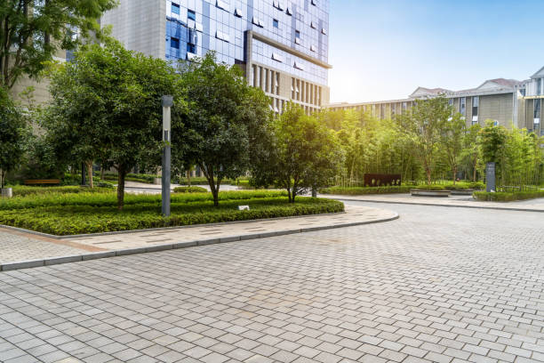 istock Empty floor and modern office building in Science and Technology Park ,chongqing,china 997795890