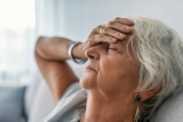 istock Sad mature female. Anxiety 997795904