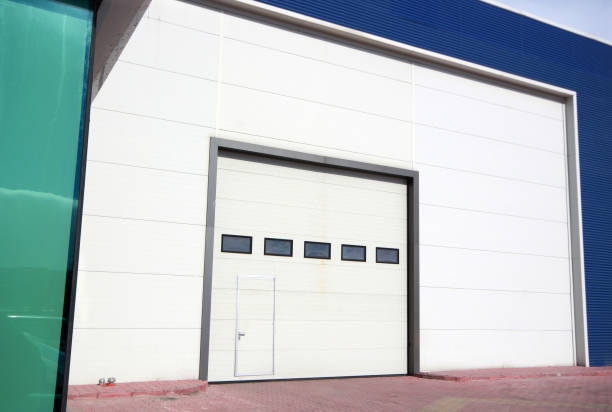 istock Shutter door factory 997796386
