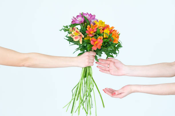 istock alstroemeria bouquet present flower gift arranging 997817136