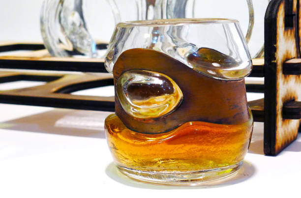 Whiskey low ball glass