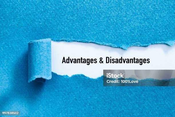 Advantages And Disadvantages Stock Photo - Download Image Now - 2018, Adversity, Below