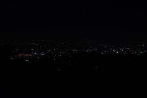 istock Los Angeles night view in the Griffith Observatory 997883490