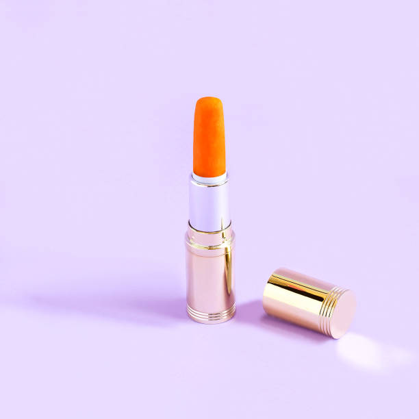 istock Creative idea: tube with carrots instead of lipstick 997937800