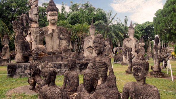 istock famous Buddha Park (Xieng Khuan) near Vientiane, Laos 997938102
