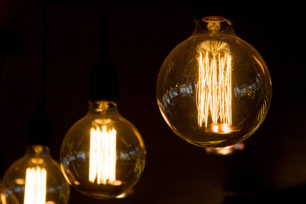 istock Luxury beautiful retro edison light lamp decor 997938106