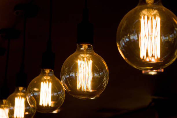 istock Luxury beautiful retro edison light lamp decor 997938130