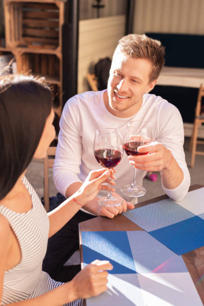 istock Couple having date waiting for their order in the restaurant 997938782