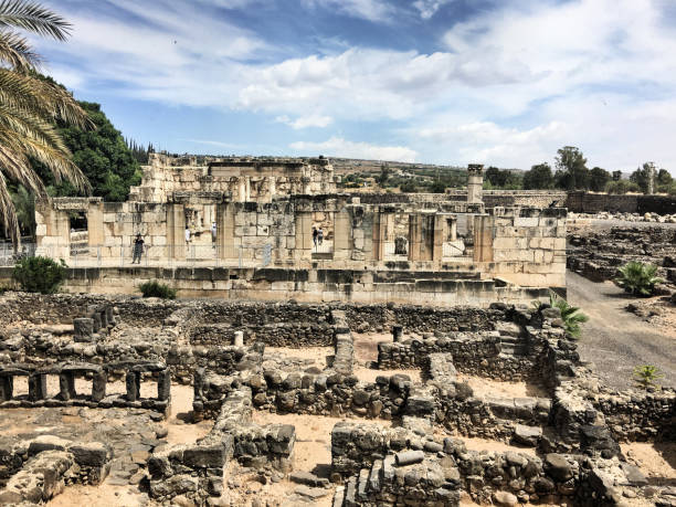 A view of the Capernaum in Israel
