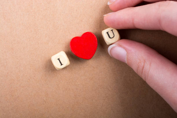 istock Phrase I Love You Made from Letter Cubes 997960022