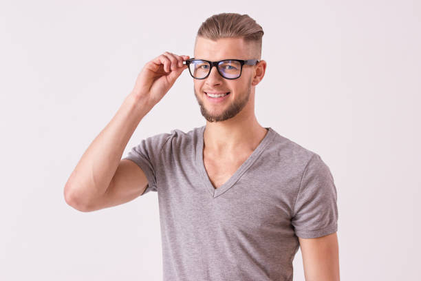 istock Handsome and charming man wearing eyeglasses 997968580