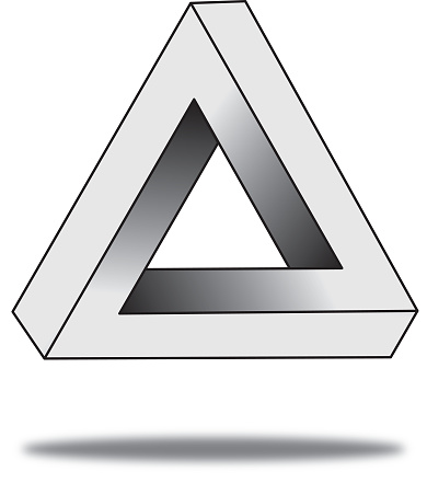 Abstaract Triangle Icon Stock Illustration - Download Image Now ...