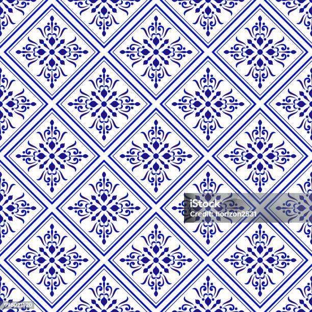 Ceramic Pattern Draw Ceramic Pattern Seamless Vector Stock Illustration - Download Image Now ...