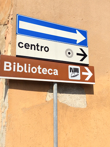 Verona, Italy: Street Signs to \