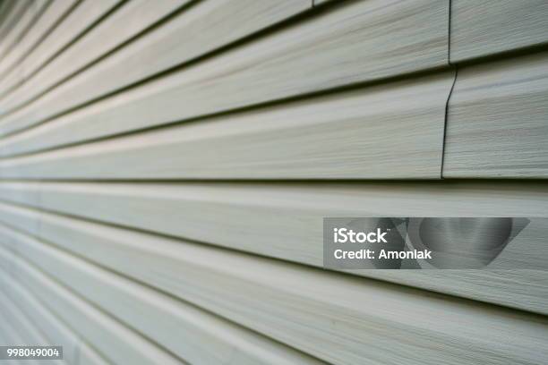 A Graphical Vinyle Exterior Wall Stock Photo - Download Image Now - Siding - Building Feature, Plastic, Side View