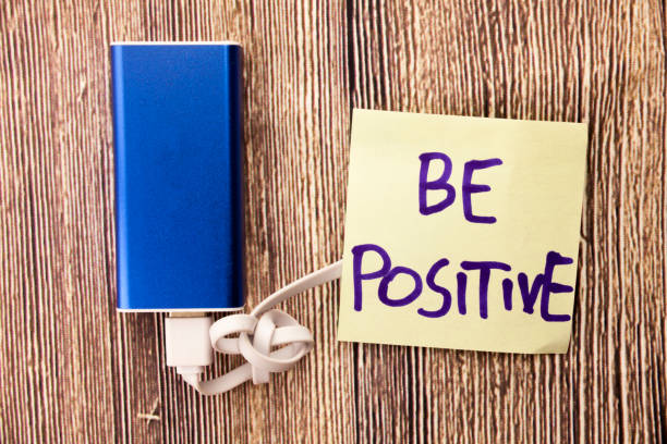 istock Being positive is the best attitude. Always happy. Being optimistic towards life. Affirmative about your plans. Think rational and logically. Sure of something. 998059834