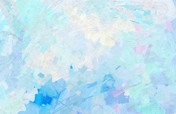istock Abstract colorful oil painting on canvas texture 998081716