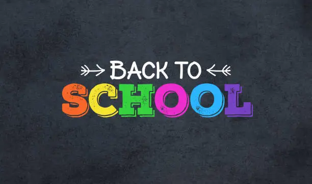 Photo of Back to School Colorful Text