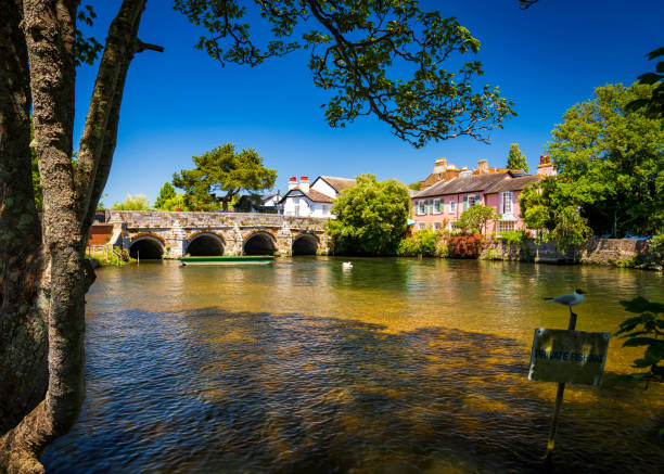 istock Bridge over the River Avon Christchurch Dorset England 998133570