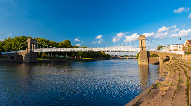 istock River Trent bridges and reflections in Nottingham 998133696