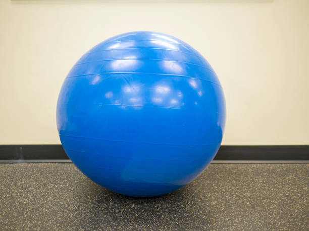 istock Isolated Blue Fitness Ball 998137984