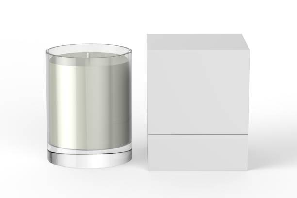Glass Candle Mock Up