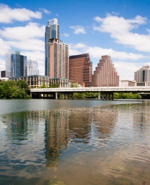 istock The Colorado River Flows By Parks and Buildings in Austin Texas 998210846