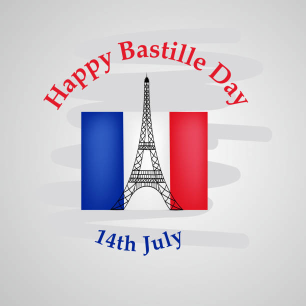 istock Illustration of France Bastille Day background 998230460