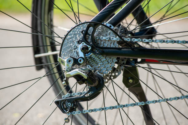 istock close up of a bicycle derailleur 998237150