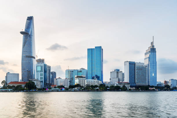 istock Ho Chi Minh City skyline and the Saigon River 998245828