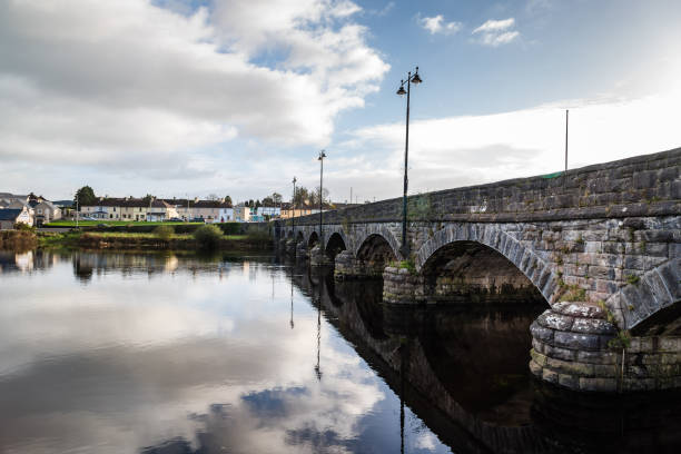 istock Beautiful bridge and reflections on river at morning 998248984