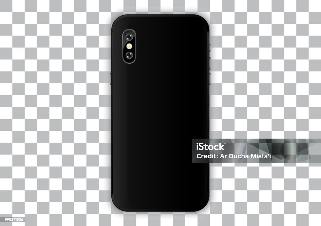 Back Phone Layout Smartphone Stock Illustration - Download Image Now - Smart Phone, Back ...
