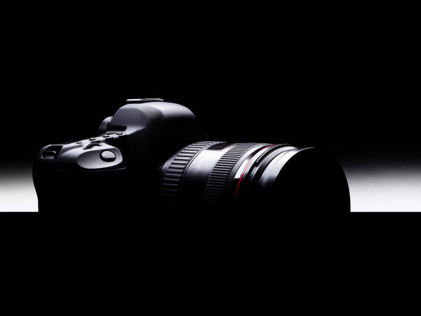 istock Silhouette of Dslr camera. 998297294