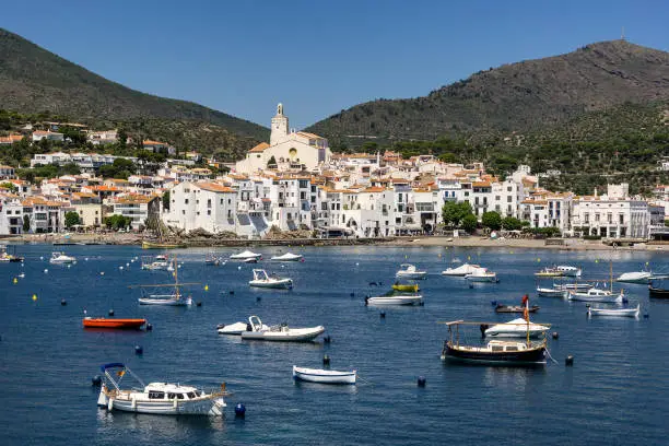 Looking across the Bay in Cadaques on Cape Creus