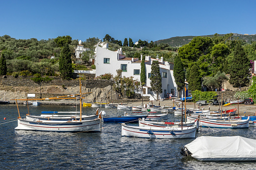 The small resort of Port Lligat on Costa Brava spain