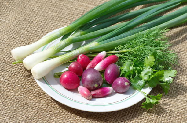 istock Harvest of greens and vegetables 998336800