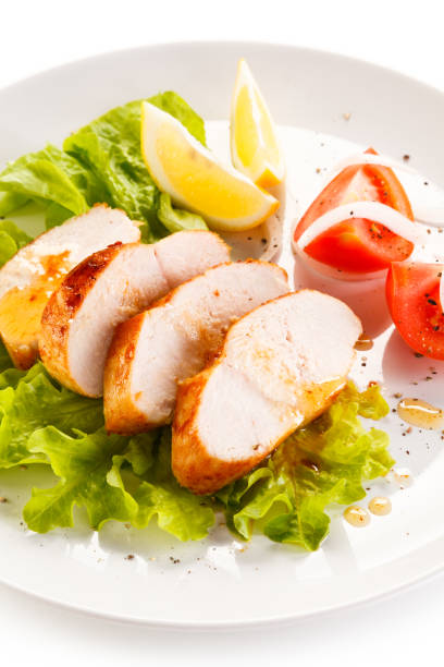 istock Roast chicken fillet and vegetables 998419574
