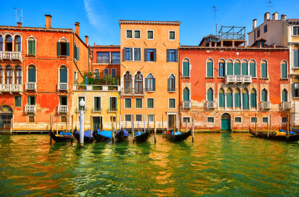 istock Venice, Italy. Gondolas on Grand Channel 998423010