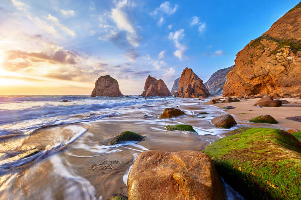 istock Portugal Ursa Beach sunset at Atlantic ocean 998425966