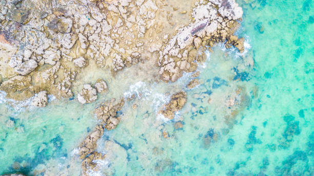 istock Aerial view  Blue sea for background 998426234