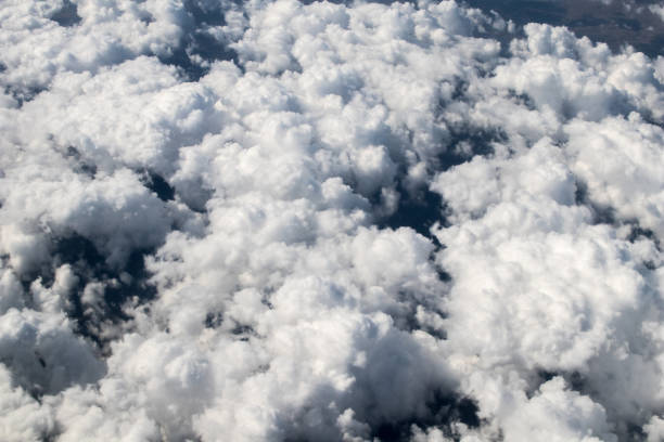 istock White clouds with earth in the background. 998432878