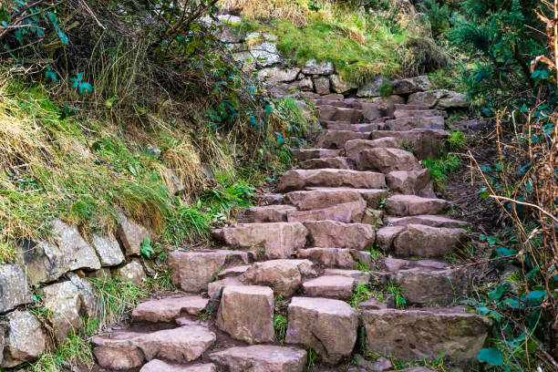 istock Ancient Stairs Made Of Stone Blocs 998439814