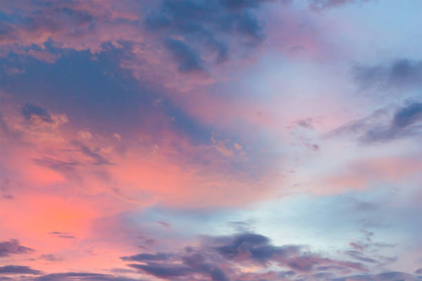 istock twilight sky and cloud in the evening, sunset sky background 998444322
